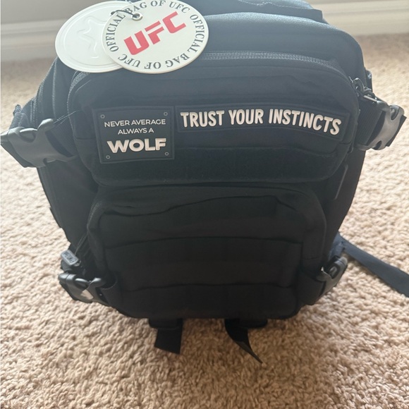 WOLF Alpha Black Mini Backpack - Picture 6 of 9